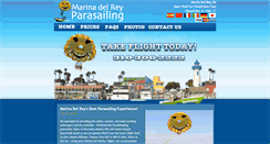 Desktop Screenshot of marinadelreyparasailing.com